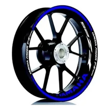 Adesivo Friso Refletivo Roda Moto Yamaha Fazer 250 Azul Foto mini 4