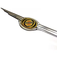 Adesivo Frontal Chrysler 300c 2008 A 2010 Resinado Cromado Cor EMBLEMA CROMADO Foto mini  3