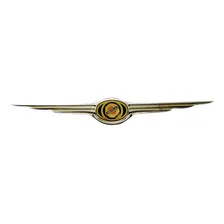 Adesivo Frontal Chrysler 300c 2008 A 2010 Resinado Cromado Cor EMBLEMA CROMADO Foto mini  2