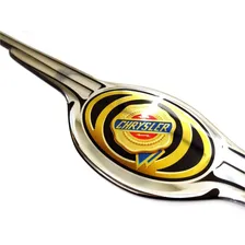 Adesivo Frontal Chrysler 300c 2008 A 2010 Resinado Cromado Cor EMBLEMA CROMADO Foto  mini 1