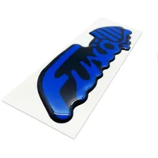 Adesivo Fusca Itamar Emblema Traseiro Vermelho Dourado Verde Cor Azul Foto mini 3
