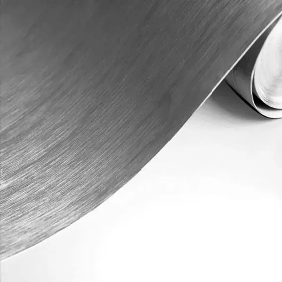 Adesivo Geladeira Envelopamento Aço Escovado Inox Moveis Foto 1