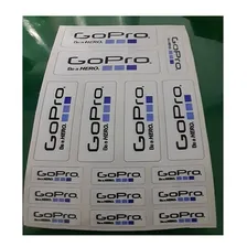 Adesivo Gopro Cartela Com 16 Adesivos Cor Fundo Branco Foto mini 1