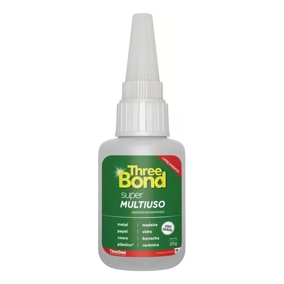 Adesivo Instantâneo Super Tradicional 20g - Threebond Foto 1