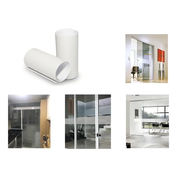 Adesivo Jateado Faixa P/ Sinalização Portas Vidro 15m X 10cm Cor Não Se Aplica Foto 1