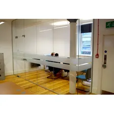 Adesivo Jateado Faixa P/ Sinalização Portas Vidro 15m X 10cm Cor Não Se Aplica Foto mini  2