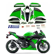 Adesivo Kawasaki Ninja 300 Verde Kit Completo Ninvd Cor Ninja Verde Foto mini 1