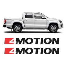 Adesivo Lateral Volkswagen Amarok 4 Motion Black Piano Foto  mini 1