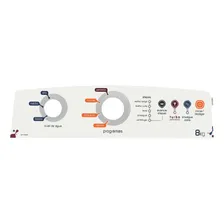 Adesivo Lavadora Brastemp Bwb08abana Cp Foto  mini 1