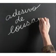 Adesivo Lousa Negra Fosco 15m X 45cm - M贸veis Parede Giz Foto mini 1
