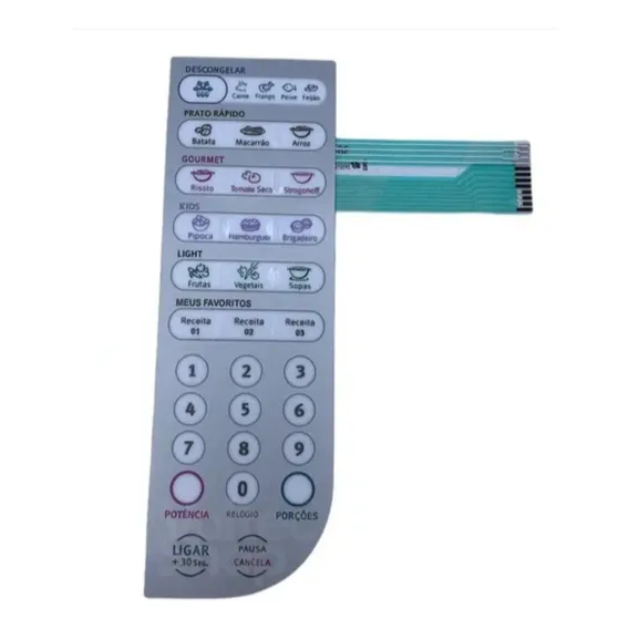 Adesivo Membrana Teclado Forno Microondas Electrolux Mef41y Foto 1