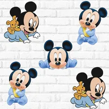 Adesivo Mickey Baby Para Decoração De Quarto Infantil Menino Foto mini 1