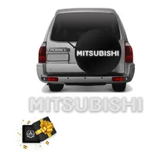 Adesivo Mitsubishi Resinado Pajero Tr4 Prata Refletivo Foto  mini 1