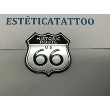 Adesivo Motorhomesstore Rota 66 Us Highway System Foto mini 2