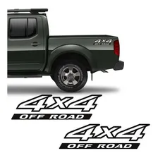 Adesivo Nissan Frontier 4x4 Off Road 2011 2016 Cor Cinza Foto mini 1