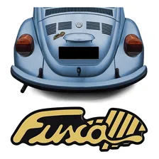 Adesivo P/ Fusca Itamar Emblema Traseiro Resinado Genérico Foto mini 1