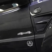 Adesivo Pajero Tr4 4x4 Flex 2014/2016 Emblema Prata Resinado Foto mini 1