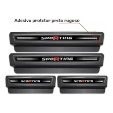 Adesivo Palio Sporting Atractive Faixa Fibra Carbono Soleira Foto mini 4