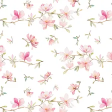 Adesivo Papel Parede Decorativo - Flores Floral Quarto Sala Foto  mini 1