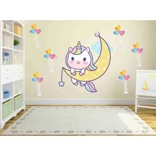 Adesivo Papel Parede Infantil Decora莽茫o Menina Unic贸rnio 06 Cor Unic贸rnio06 Foto mini 1