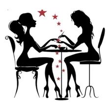Adesivo Papel Parede Manicure Unha Estrela Melhor Já Foto mini 1