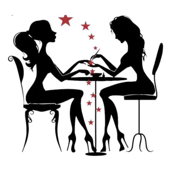 Adesivo Papel Parede Manicure Unha Estrela Melhor Já Foto 1