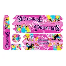 Adesivo Para Bicicleta Infantil Princesas Aro 12/14/16/20 Foto  mini 1