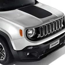 Adesivo Para Cap么 Jeep Renegade Preto Fosco Foto mini 2