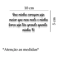 Adesivo Para Carro Coragem Foto mini 1