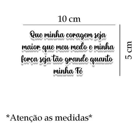 Adesivo Para Carro Coragem Foto 1