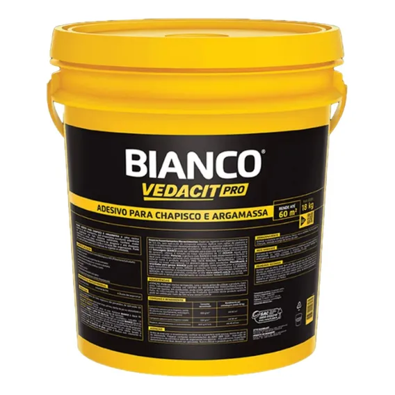 Adesivo Para Chapisco E Argamassa Bianco Vedacitpro Foto 1