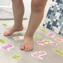 Adesivo Para Chão Antiderrapante Piso Banheiro Dinossauro Me Foto mini 2