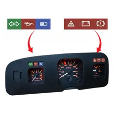 Adesivo Para Painel Fusca Itamar Grafia Iluminação Foto mini  2