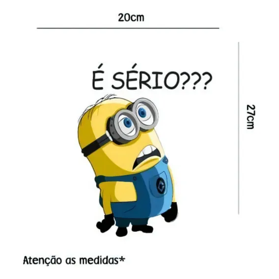 Adesivo Para Vaso Sanitário Minions Foto 1