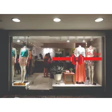 Adesivo Para Vitrine Laço De Natal Adesivo Natalino De Lojas Cor Vermelho Foto mini 1