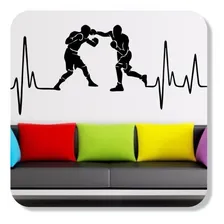 Adesivo Parede Academia Boxe Boxing Esporte Cor Preto Foto mini 1