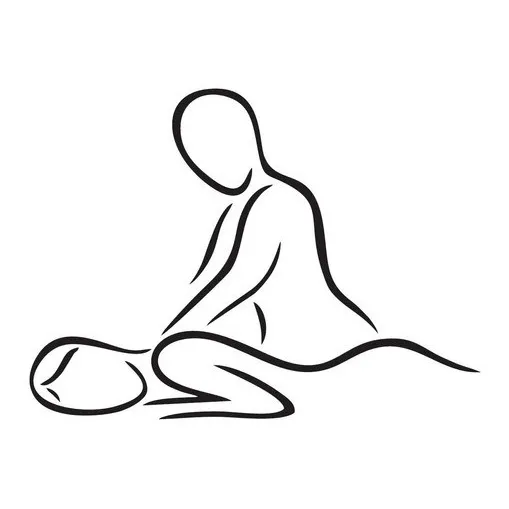 Adesivo Parede Beleza Massagem Mulher Estética Spa 100x65cm Foto 1