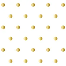 Adesivo Parede Infantil Menina Quarto 180 Bolas Douradas 5cm Cor Dourado Foto  mini 1
