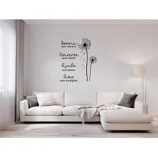 Adesivo Parede Motivação - Frase Sorria Converse Ajude Ame Foto  mini 1