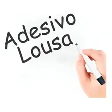 Adesivo Parede Quadro Branco Papel Lousa 2 Metros Decorativo Foto mini  2