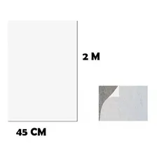Adesivo Parede Quadro Branco Papel Lousa 2 Metros Decorativo Foto mini  3