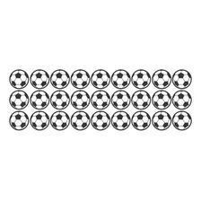Adesivo Parede Quarto Infantil Futebol Bola + 2 Nome Criança Cor Preto E Branco Foto mini  3