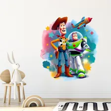 Adesivo Parede Toy Story Infantil 70x65cm Decorativo Cor Colorido Foto mini 1