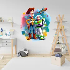 Adesivo Parede Toy Story Infantil 70x65cm Decorativo Cor Colorido Foto mini 3