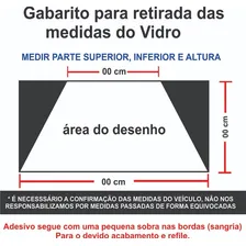 Adesivo Perfurado Brasil Acima De Tudo, Deus ..carro Foto mini 3