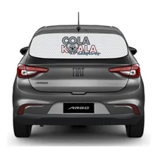 Adesivo Perfurado Para Carro Vidro Traseiro Personalizado Cor Colorido Foto mini 1