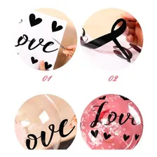 Adesivo Personalizado Para Balão Bubble Frases Foto mini 3