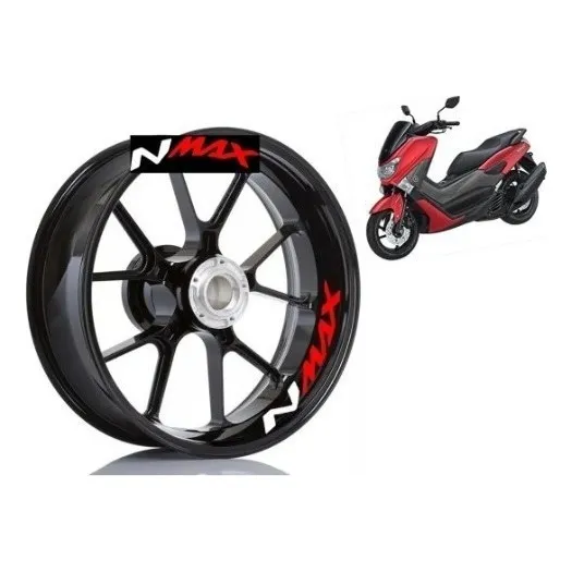 Adesivo Premium Interno Roda Moto Yamaha Nmax 160 N Max Foto 1