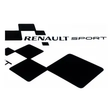 Adesivo Preto Tuning Renault Sport Sandero Logan Clio Duster Foto mini  3