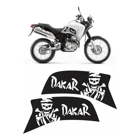 Adesivo Protetor De Tanque Yamaha Tenere 250 Dakar Tnrtq03 Foto 1